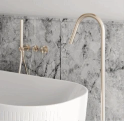 MECCA Floor Mount Bath Spout Only -HERA BATHWARE mecca floor mount bath spout onlymatte whitefloor bath mixernero tapware 942420