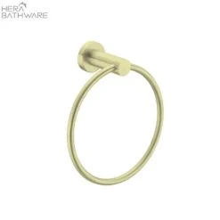 MECCA Hand Towel Ring 16 MECCA Hand Towel Ring -HERA BATHWARE mecca hand towel ringbrushed goldhand towel railnero tapware 347954