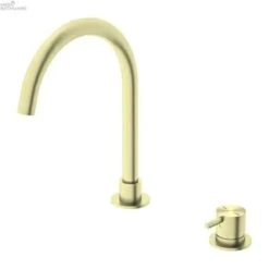 MECCA Hob Round Spout Basin Mixer 11 MECCA Hob Round Spout Basin Mixer -HERA BATHWARE mecca hob round spout basin mixerbrushed goldbasin mixernero tapware 603575