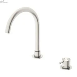 MECCA Hob Round Spout Basin Mixer 10 MECCA Hob Round Spout Basin Mixer -HERA BATHWARE mecca hob round spout basin mixerbrushed nickelbasin mixernero tapware 887122
