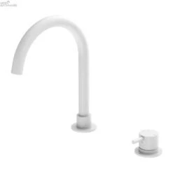 MECCA Hob Round Spout Basin Mixer 13 MECCA Hob Round Spout Basin Mixer -HERA BATHWARE mecca hob round spout basin mixermatte whitebasin mixernero tapware 760650