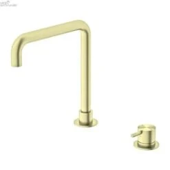 MECCA Hob Square Spout Basin Mixer 12 MECCA Hob Square Spout Basin Mixer -HERA BATHWARE mecca hob square spout basin mixerbrushed goldbasin mixernero tapware 804918