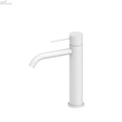 MECCA Mid Tall Basin Mixers -HERA BATHWARE mecca mid tall basin mixersmatte whitebasin mixernero tapware 521175