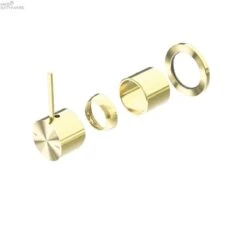 MECCA Shower Mixer Handle Up Trim Kits Only -HERA BATHWARE mecca shower mixer handle up trim kits only60mmbrushed goldshower mixernero tapware 717955