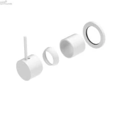 MECCA Shower Mixer Handle Up Trim Kits Only -HERA BATHWARE mecca shower mixer handle up trim kits only60mmmatte whiteshower mixernero tapware 123590