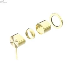 MECCA Shower Mixer Trim Kits Only 19 MECCA Shower Mixer Trim Kits Only -HERA BATHWARE mecca shower mixer trim kits only60mmbrushed goldshower mixernero tapware 210224