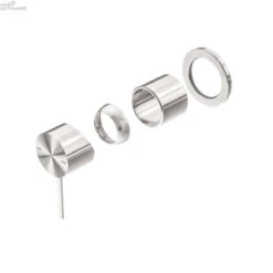 MECCA Shower Mixer Trim Kits Only 18 MECCA Shower Mixer Trim Kits Only -HERA BATHWARE mecca shower mixer trim kits only60mmbrushed nickelshower mixernero tapware 443981