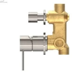 MECCA Shower Mixer With Diverter Separate -HERA BATHWARE mecca shower mixer with diverter separatebrushed bronzeshower mixernero tapware 879528