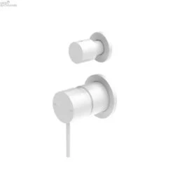 MECCA Shower Mixer With Diverter Separate -HERA BATHWARE mecca shower mixer with diverter separatematte whiteshower mixernero tapware 905058