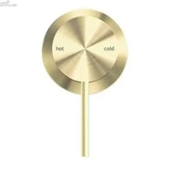 MECCA Shower Mixer -HERA BATHWARE mecca shower mixer60mmbrushed goldshower mixernero tapware 608585