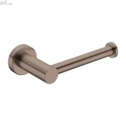 MECCA Toilet Roll Holder -HERA BATHWARE mecca toilet roll holderbrushed bronzetoilet roll holdernero tapware 836577