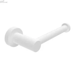 MECCA Toilet Roll Holder -HERA BATHWARE mecca toilet roll holdermatte whitetoilet roll holdernero tapware 181484