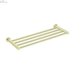MECCA Towel Rack -HERA BATHWARE mecca towel rackbrushed goldtowel railnero tapware 298281