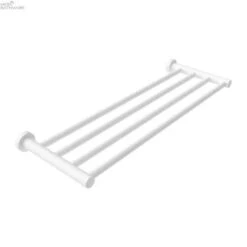 MECCA Towel Rack -HERA BATHWARE mecca towel rackmatte whitetowel railnero tapware 405639