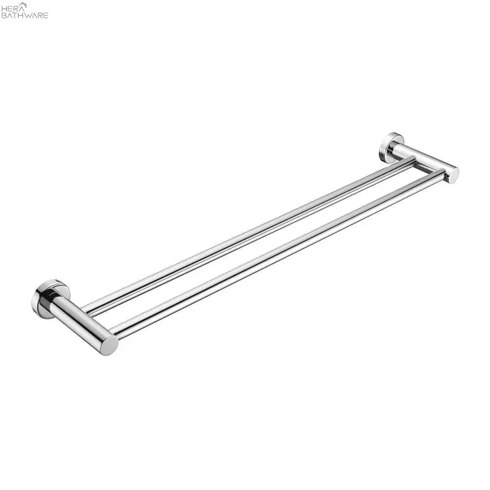 MECCA Towel Rail 600mm Double/Single 2 MECCA Towel Rail 600mm Double/Single - Image 2