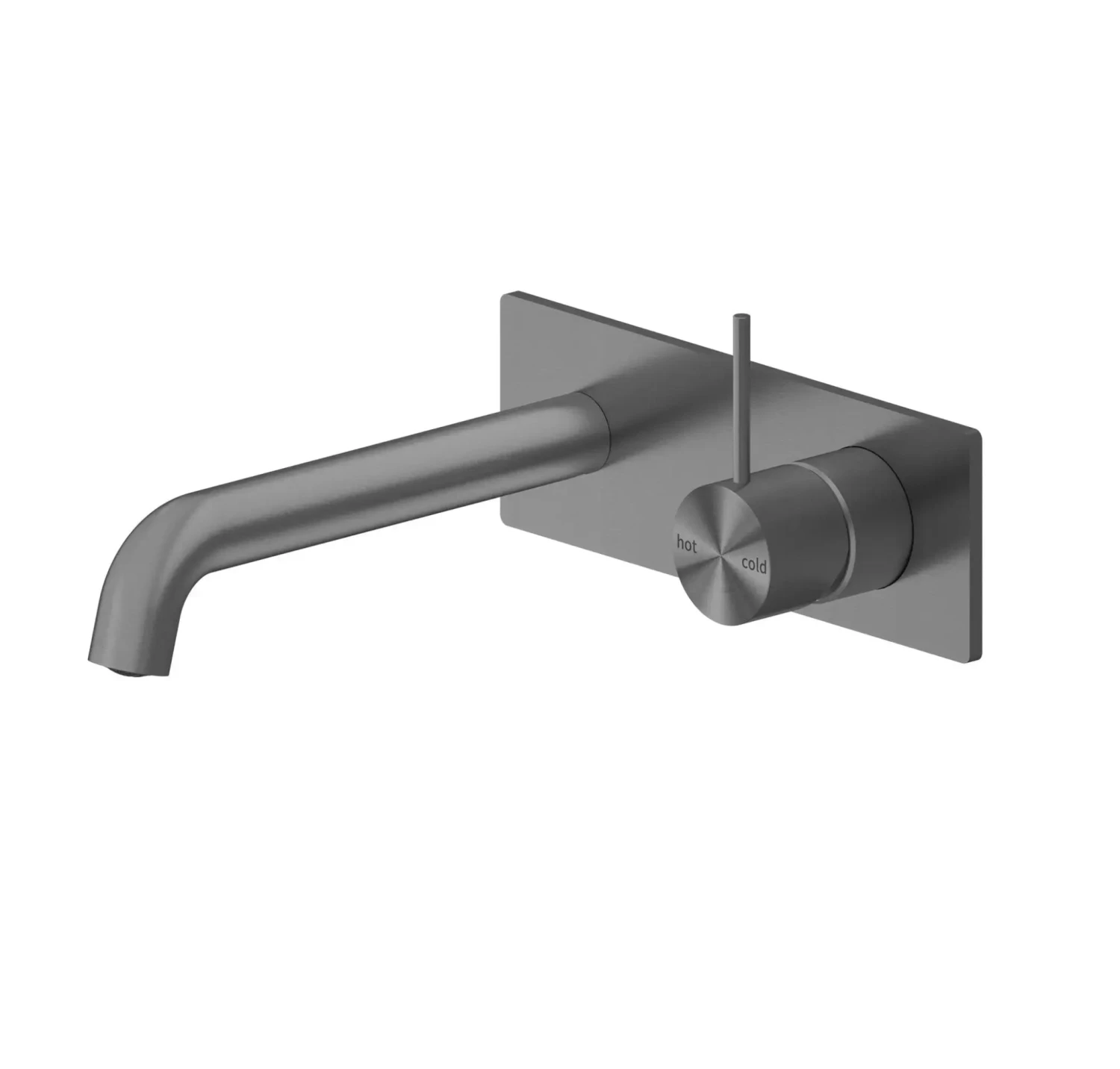 MECCA Wall Basin Mixer Spout 120mm-260mm Handle Up 4 MECCA Wall Basin Mixer Spout 120mm-260mm Handle Up - Image 4