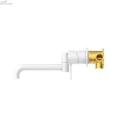 MECCA Wall Basin Mixers 225mm -HERA BATHWARE mecca wall basin mixers 225mmbrushed bronzewall basin mixernero tapware 102730