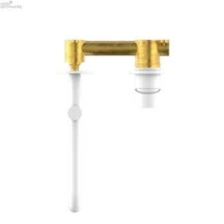 MECCA Wall Basin Mixers 225mm -HERA BATHWARE mecca wall basin mixers 225mmbrushed bronzewall basin mixernero tapware 209523