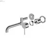 MECCA Wall Basin/Bath Mixer Swivel Spout 225mm / Trim Kit Only