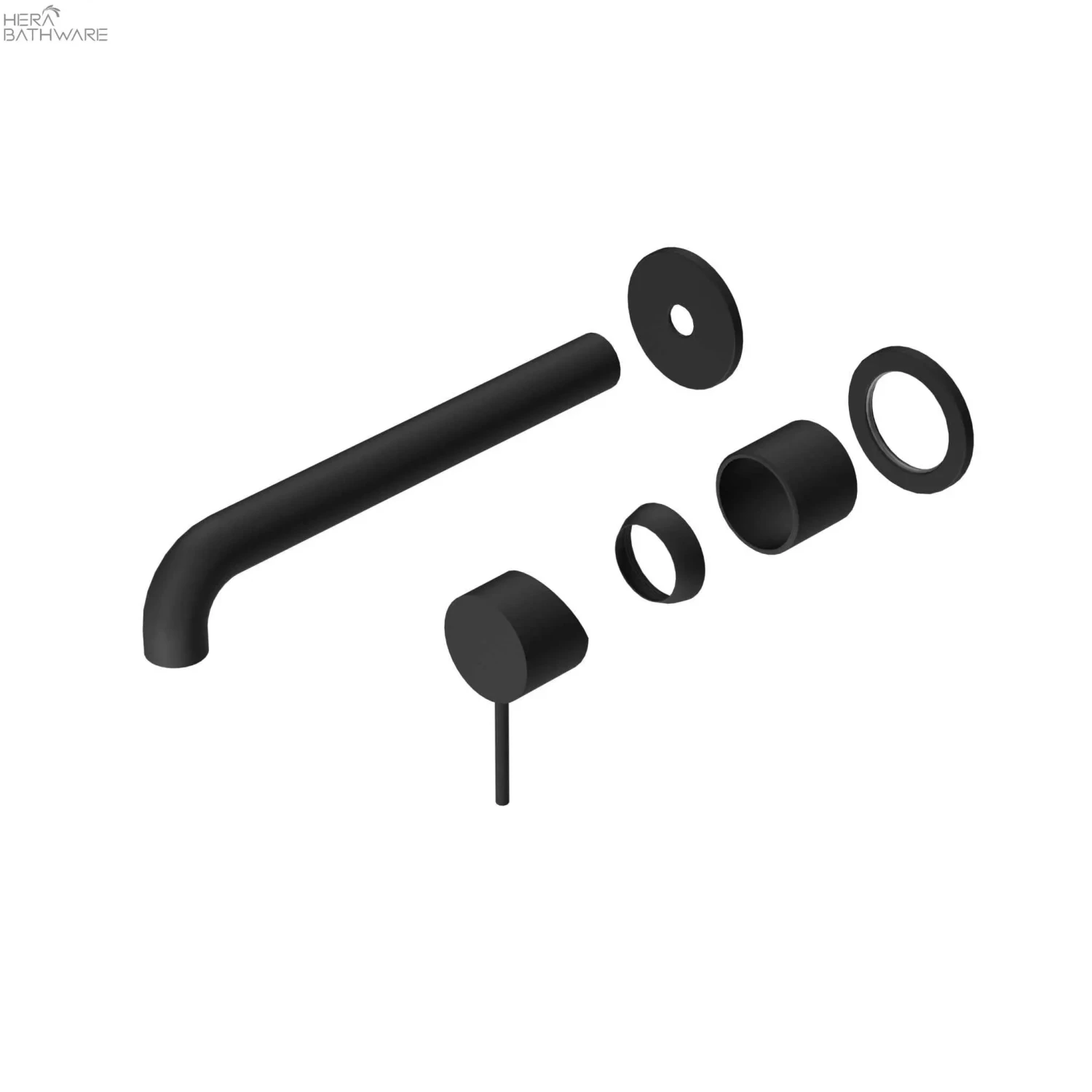 Mecca Wall Basin/Bath Mixer With Seperate Plate Trim Kits Only 2 Mecca Wall Basin/Bath Mixer With Seperate Plate Trim Kits Only - Image 2