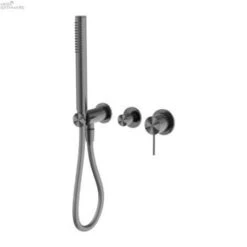 MECCA Wall Mount Handshower Divertor System Seperate -HERA BATHWARE mecca wall mount handshower divertor system seperategun metalshower railsnero tapware 498865