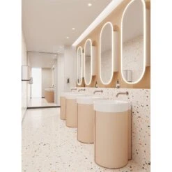 Mecca Wall Mount Sensor Tap -HERA BATHWARE mecca wall mount sensor tapbrushed bronzebasin mixernero tapware 133420