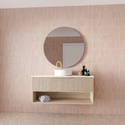 Merewether | 600mm Wall Hung Vanity -HERA BATHWARE merewether 600mm wall hung vanitycaesarstonedekton above countervanitiesmarquis 165686