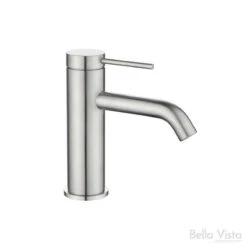 Mica Basin Mixer - Chrome, Black, Brushed Nickel, Gunmetal, French Gold -HERA BATHWARE mica basin mixer chrome black brushed nickel gunmetal french goldbrushed nickelbasin mixerbella vista 812944