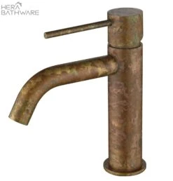 Mica Basin Mixer - Chrome, Black, Brushed Nickel, Gunmetal, French Gold -HERA BATHWARE mica basin mixer chrome black brushed nickel gunmetal french goldliving brassbasin mixerbella vista 557190