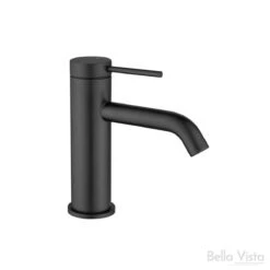 Mica Basin Mixer - Chrome, Black, Brushed Nickel, Gunmetal, French Gold -HERA BATHWARE mica basin mixer chrome black brushed nickel gunmetal french goldmatte blackbasin mixerbella vista 871462