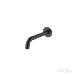 Mica Bath Spout 160mm -HERA BATHWARE mica bath spout 160mmmatte blackbath spoutbella vista 260905