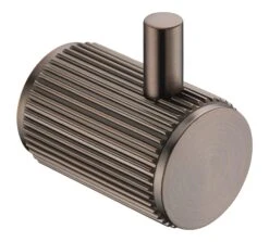Mica Fluted Robe Hook -HERA BATHWARE mica fluted robe hookdusk bronzebathroom accessoriesbella vista 582307