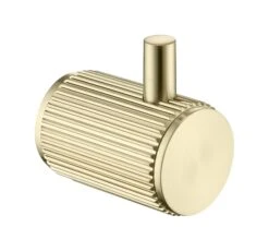 Mica Fluted Robe Hook -HERA BATHWARE mica fluted robe hookfrench goldbathroom accessoriesbella vista 889240
