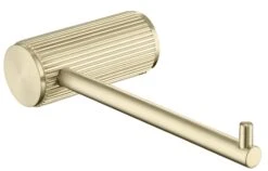 Mica Fluted Toilet Paper Holder -HERA BATHWARE mica fluted toilet paper holderfrench goldbathroom accessoriesbella vista 567541