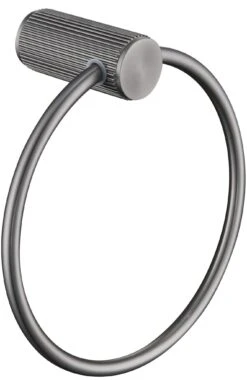 Mica Fluted Towel Ring 8 Mica Fluted Towel Ring -HERA BATHWARE mica fluted towel ringgun metalbathroom accessoriesbella vista 471145