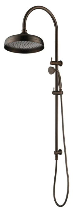 Mica Heritage Dual Shower Rail -HERA BATHWARE mica heritage dual shower raildusk bronzebella vista 545716