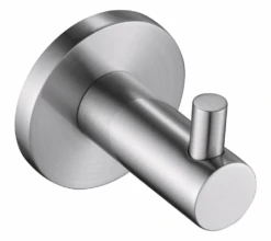 Mica Robe Hook -HERA BATHWARE mica robe hookbrushed nickelrobe hookbella vista 645689