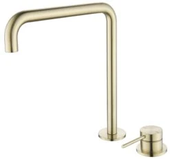 Mica Square/Goose Hob Sink/Basin Mixer Set 18 Mica Square/Goose Hob Sink/Basin Mixer Set -HERA BATHWARE mica squaregoose hob sinkbasin mixer setfrench goldgoose neckbella vista 873189