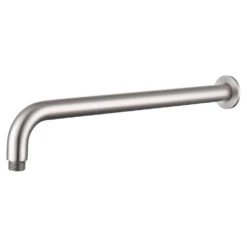 Mica Wall Shower Arm – 450mm – Curved -HERA BATHWARE mica wall shower arm 450mm curvedchromeshower armbella vista 849687