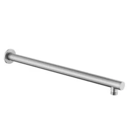 Mica Wall Shower Arm - 450mm Round -HERA BATHWARE mica wall shower arm 450mm roundbrushed nickelshower armbella vista 584418