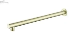 Mica Wall Shower Arm - 450mm Round -HERA BATHWARE mica wall shower arm 450mm roundfrench goldshower armbella vista 376876