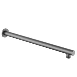 Mica Wall Shower Arm - 450mm Round -HERA BATHWARE mica wall shower arm 450mm roundgun metalshower armbella vista 491929