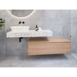 Milan Wall Hung Vanity 600mm - 1800mm Cabinet Only -HERA BATHWARE milan wall hung vanity 600mm 1800mm cabinet onlycenter bowl600mmtimberline 227951