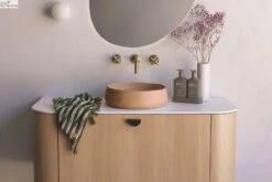 Mill Basin - Wall Hung 30 Mill Basin - Wall Hung -HERA BATHWARE mill basin wall hungpastel peachnood co 507137