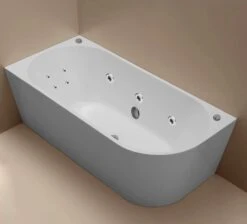 Millan Corner To Left 1500/1700mm Spa Bathtub