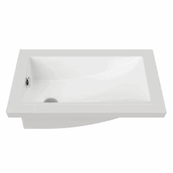 Mini Rectangle Undermount Basin 430mm White Gloss -HERA BATHWARE mini rectangle undermount basin 430mm white glossgloss whitetimberline 144585