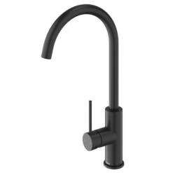 Minimalist MK2 Sink Mixer Goose Neck | Methven -HERA BATHWARE minimalist mk2 sink mixer goose neck methvenmatte blackkitchen mixermethven 321758
