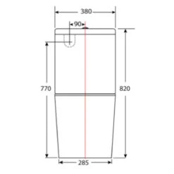 Monash Wall Faced Toilet Suite - Rimless -HERA BATHWARE monash wall faced toilet suite rimlesstoiletscob pen 717030