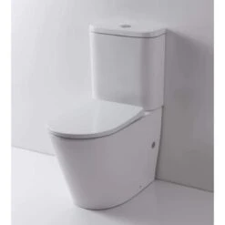 HERA BATHWARE -HERA BATHWARE monash wall faced toilet suite rimlesstoiletscob pen 780713