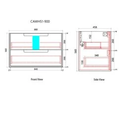 Moreno Wall Hung Vanity 600-1500mm -HERA BATHWARE moreno wall hung vanity 600 1500mmcabinet only600mmvanitiesaulic 238474